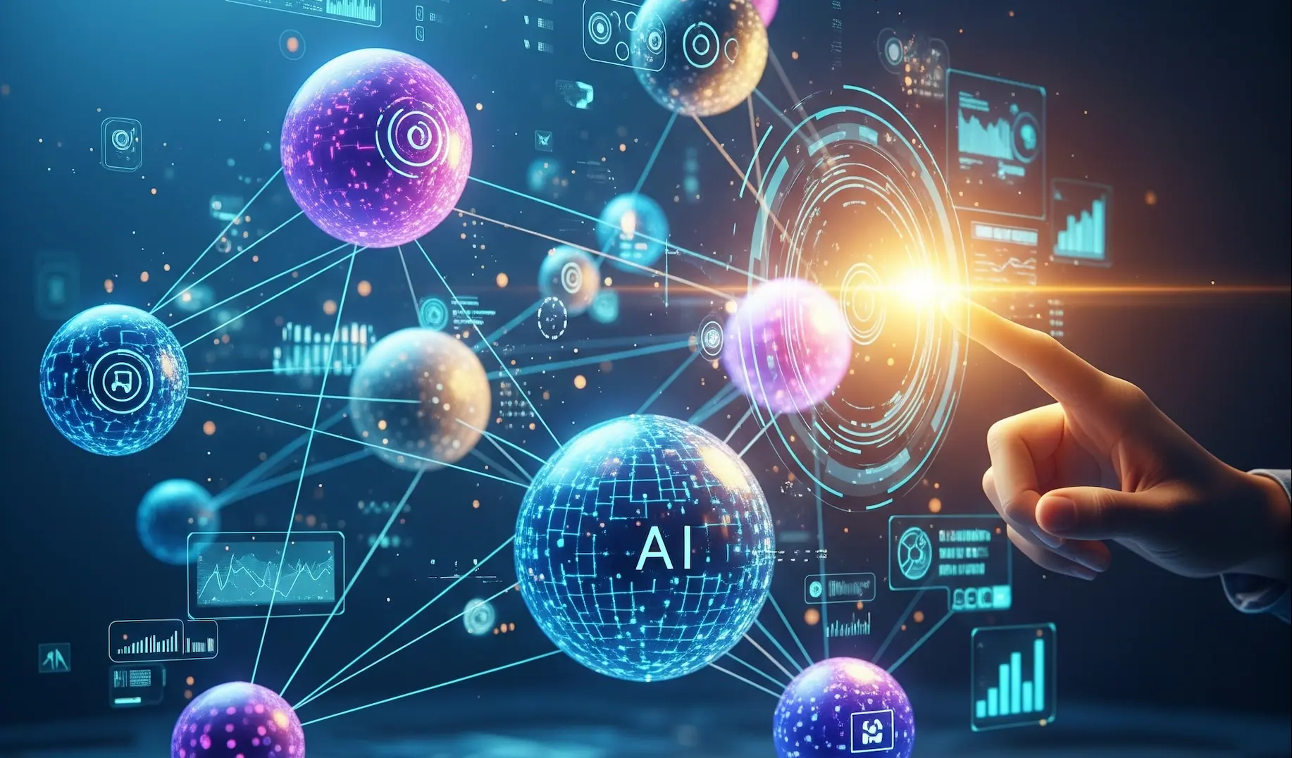 Một mạng lưới tương lai của các AI agent đa dạng